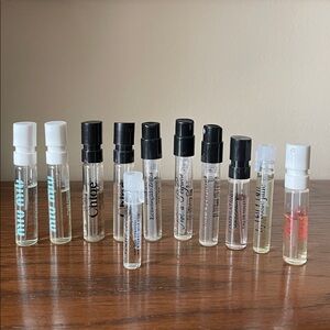 Bundle of 12 designer fragrance perfume sample size mini